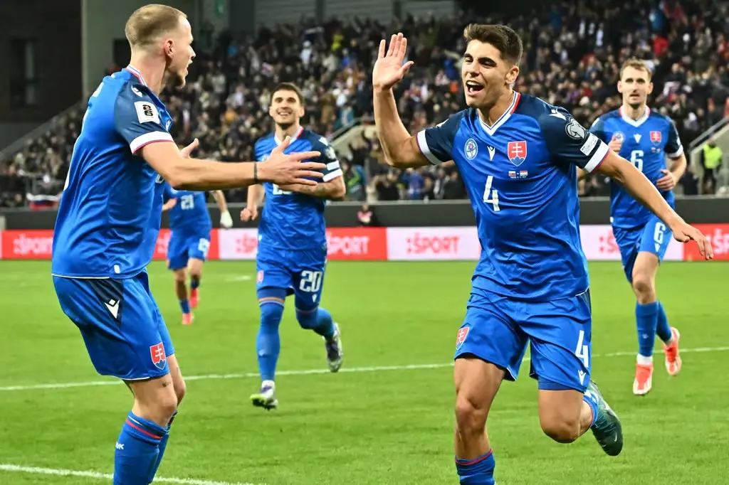 สโลวาเกียเปิดบ้านชนะลักเซมเบิร์ก 2–0 ในศึกฟุตบอลโลกรอบคัดเลือก 2026