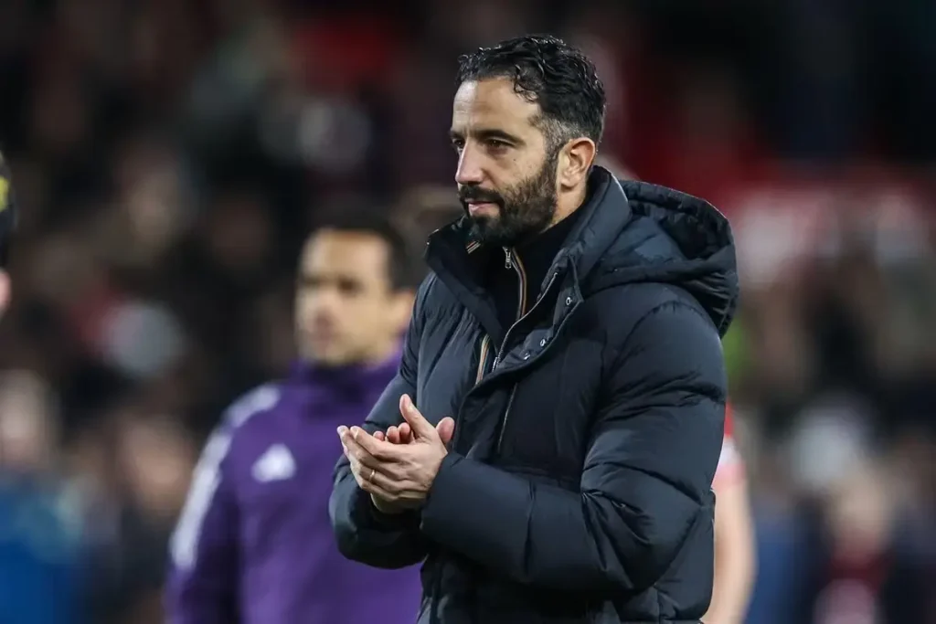 Man United manager Ruben Amorim