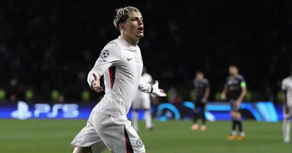 Alejandro Garnacho makes Champions League history