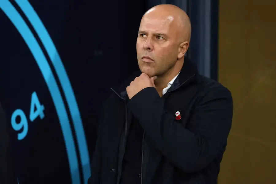 Liverpool manager Arne Slot