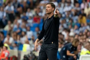 Real Madrid coach Xabi Alonso