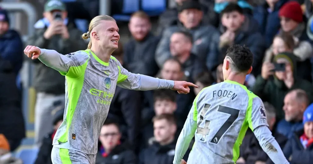 Manchester City's Erling Haaland