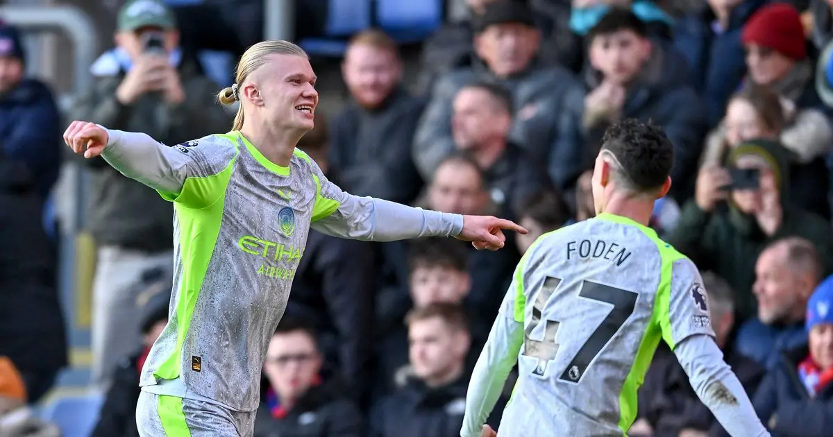 Manchester City's Erling Haaland