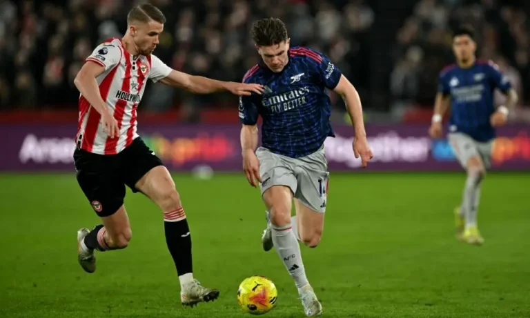 Impressive Brentford hold Arsenal as lead at top is cut to four points