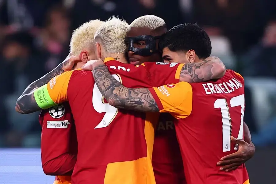 Extra time showing sends Galatasaray through past sensational ten man Juventus