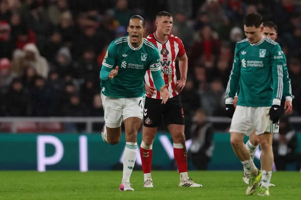 Van Dijk's Liverpool winner ends Sunderland's unbeaten home record