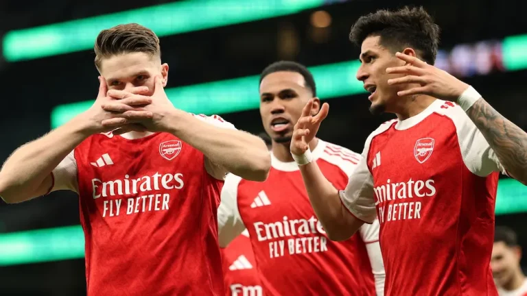 Eze at the double as Arsenal get back on track with derby win over Tottenham