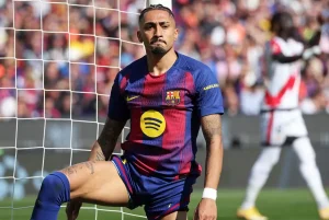 "ราฟินญ่า" เจ็บแฮมสตริง! พัก 5 สัปดาห์ ชวดช่วยบาร์ซ่าดวลตราหมีศึก UCL