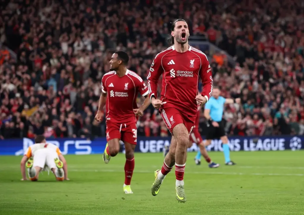 ลิเวอร์พูล ถล่มกาลาตาซาราย 4-0 ลิ่ว 8 ทีม UCL เตรียมดวลเดือด PSG