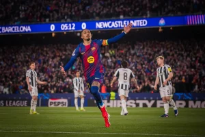 บาร์เซโลน่าระเบิดฟอร์มครึ่งหลังไล่ถล่มนิวคาสเซิล 7-2 สกอร์รวม 8-3