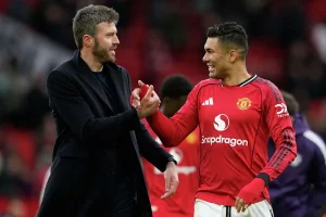 ไมเคิล คาร์ริค แถลงข่าวหลังเกมชนะแอสตัน วิลล่า 3-1 ชื่นชมสปิริตลูกทีมที่กลับมาคว้าชัยได้ทันควัน