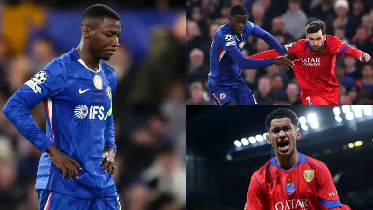 เชลซีพังยับคาบ้าน 0-3 พ่าย PSG สกอร์รวม 2-8 ร่วง UCL