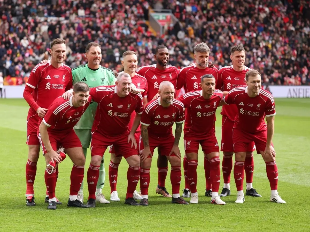 ตำนานลิเวอร์พูลเจ๊าดอร์ทมุนด์ 2-2 เกมการกุศลแอนฟิลด์ แฟนบอลล้นหลาม 6 หมื่นคน