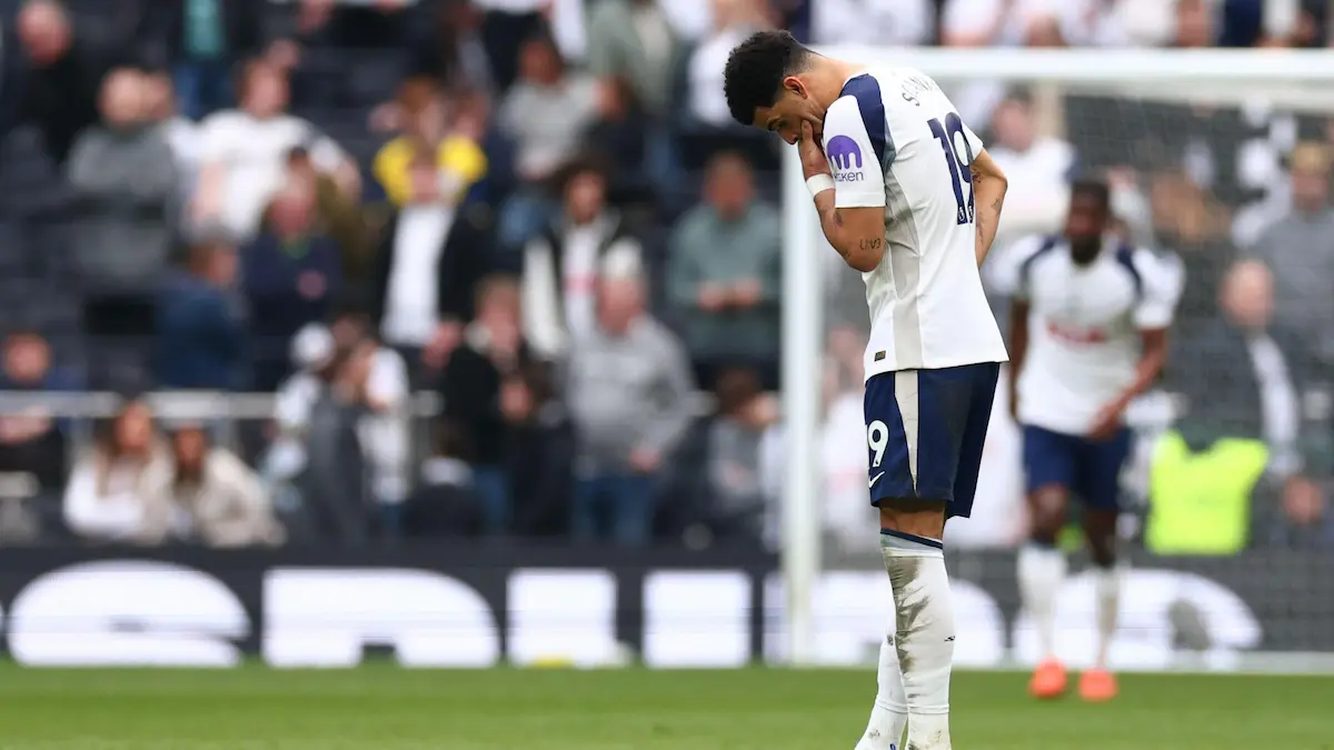 ท็อตแน่ม ฮ็อตสเปอร์ จ่อหล่นโซนอันตรายหลังไร้ชัย 13 นัดรวด